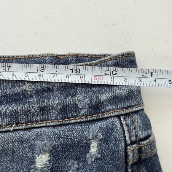 Judy Blue Slim Fit Medium Wash High Rise Jeans Plus Sz 22W JB88776 DK Whiskered - Picture 14 of 16